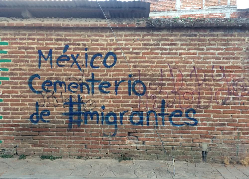 Grafiti in San Cristóbal de las Casas, Mexico